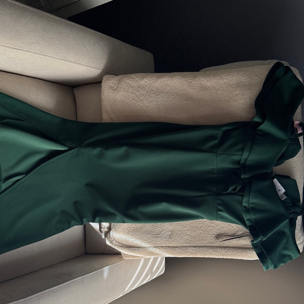 Hello Molly Emerald  Ruffle Dress - Picture 2 of 5